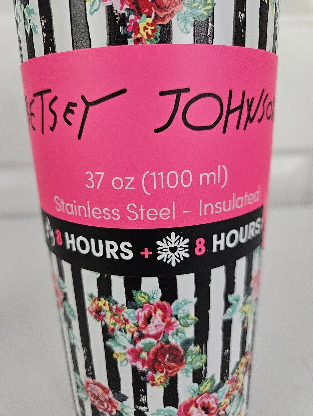 Betsey Johnson NWT Tumbler